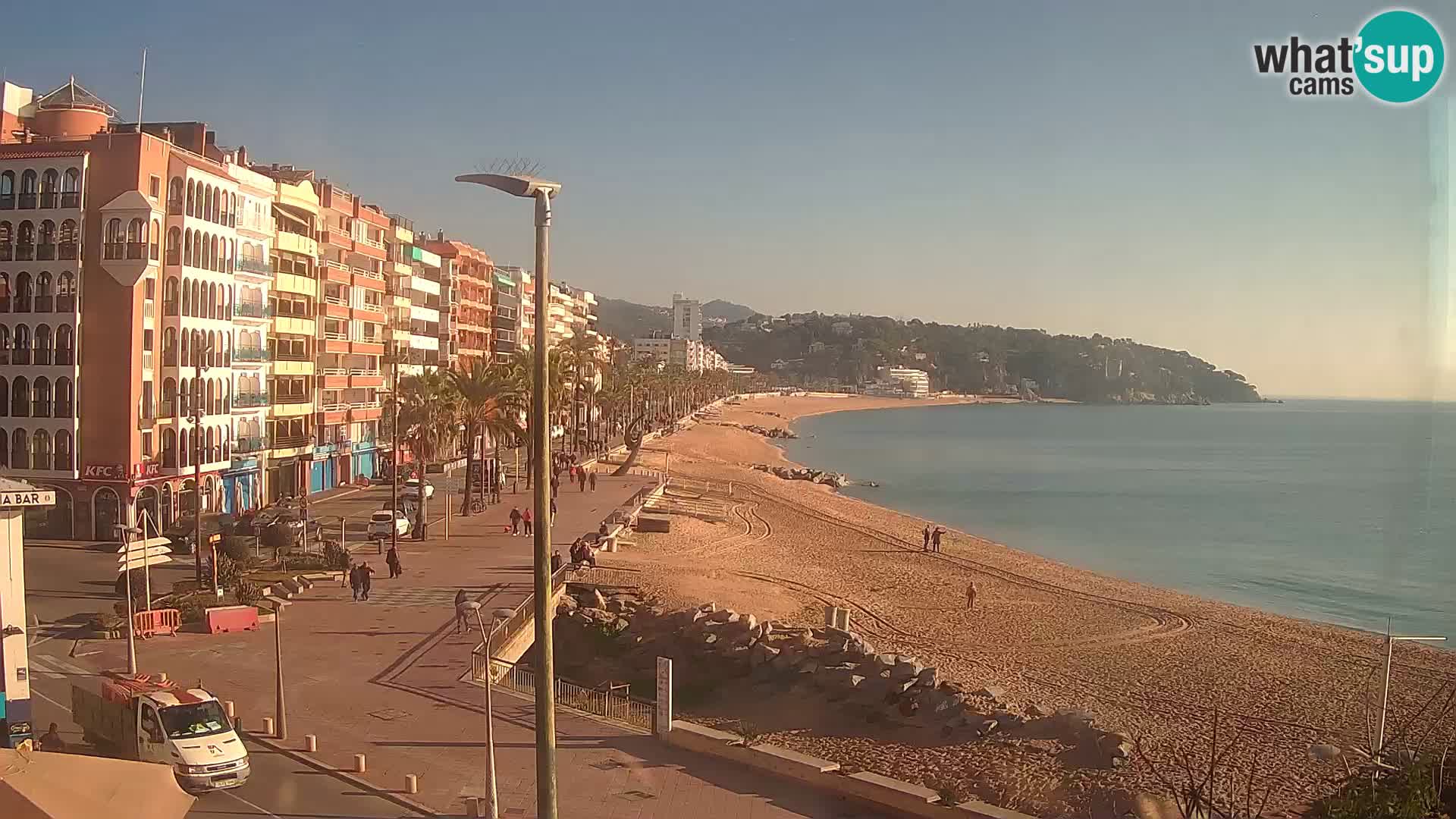 Webcam Lloret de Mar – Spiaggia centrale