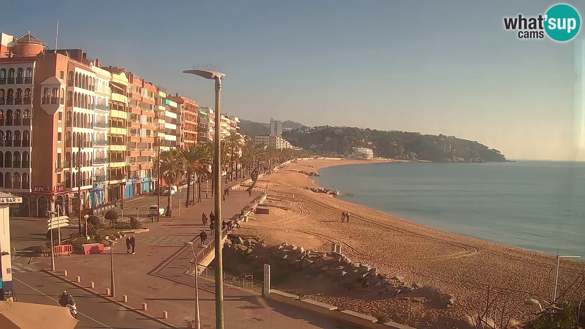 Webcam Lloret de Mar – Plage centrale