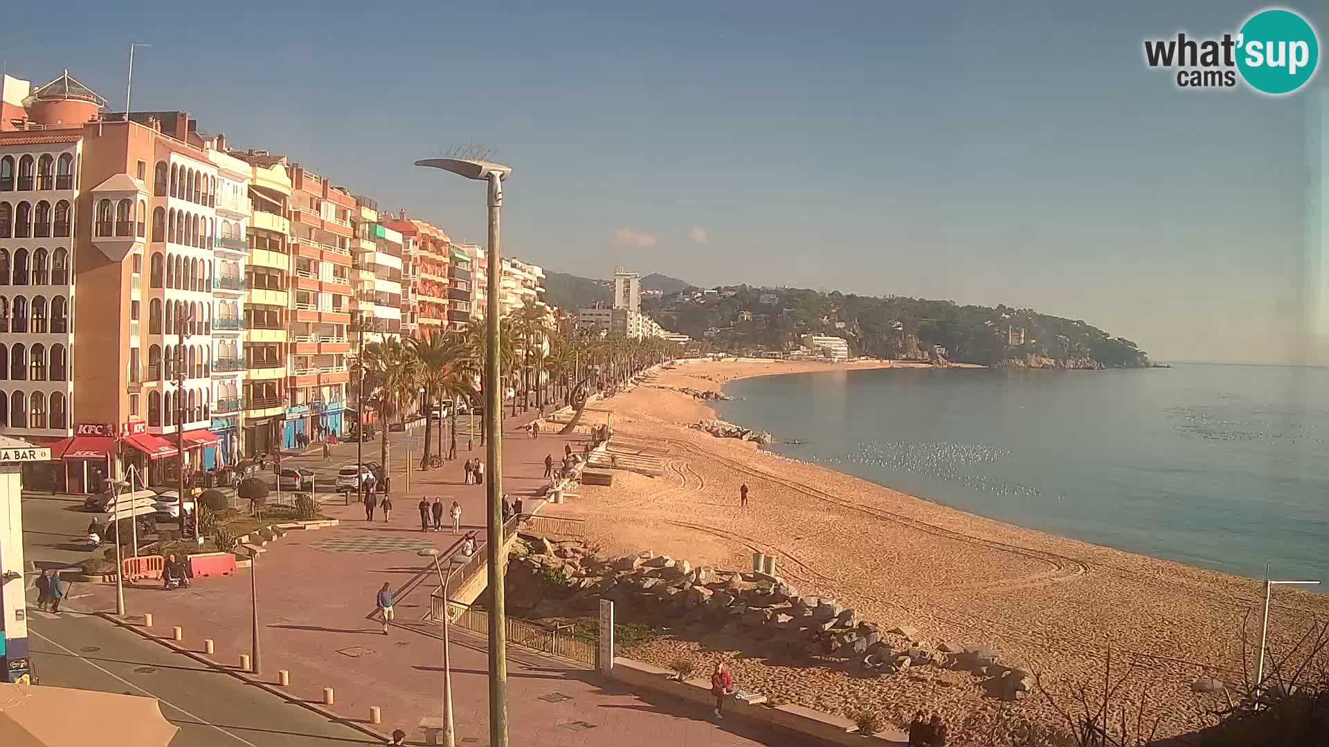 Webcam Lloret de Mar – Spiaggia centrale