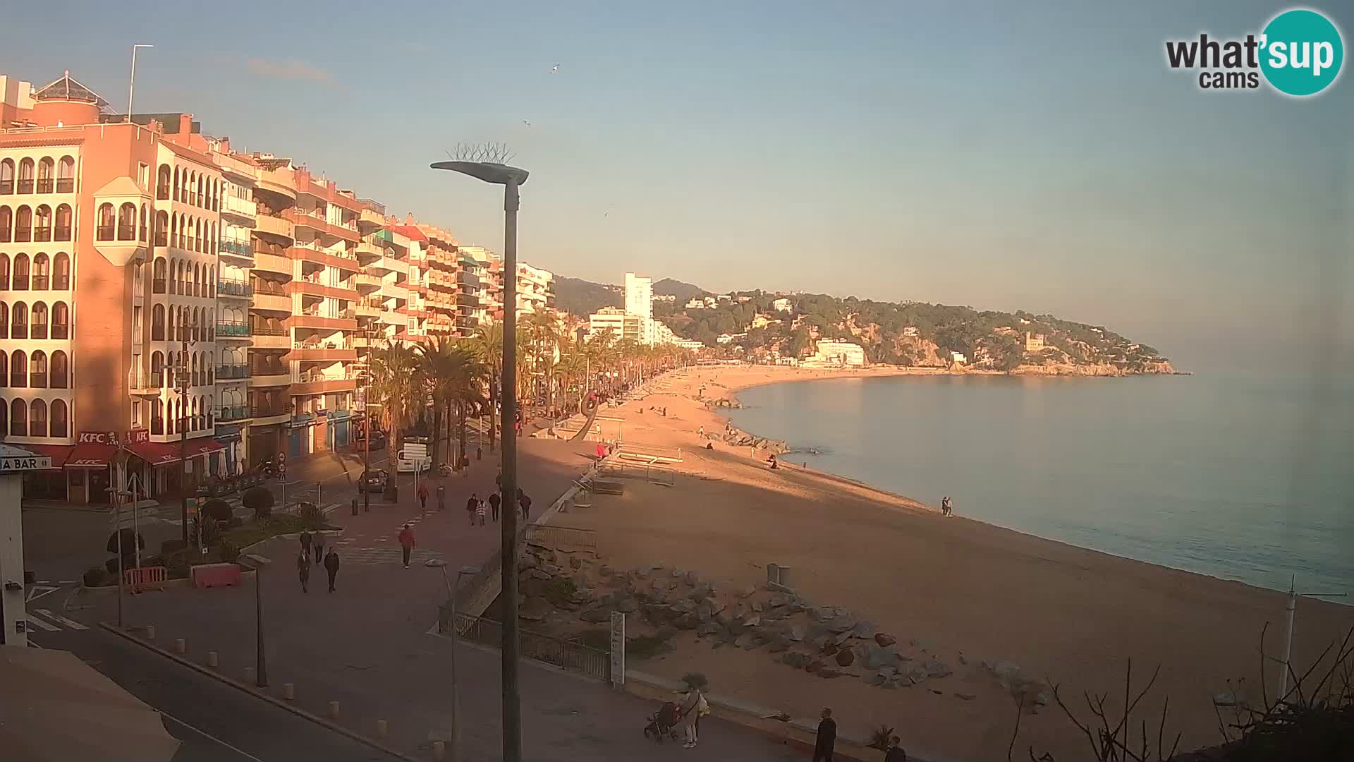 Webcam streaming Lloret de Mar – Plage