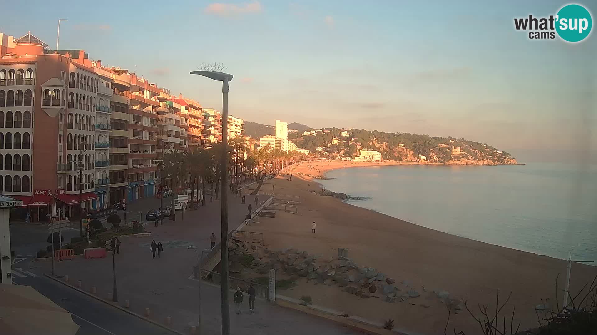 Webcam Lloret de Mar – Plage centrale