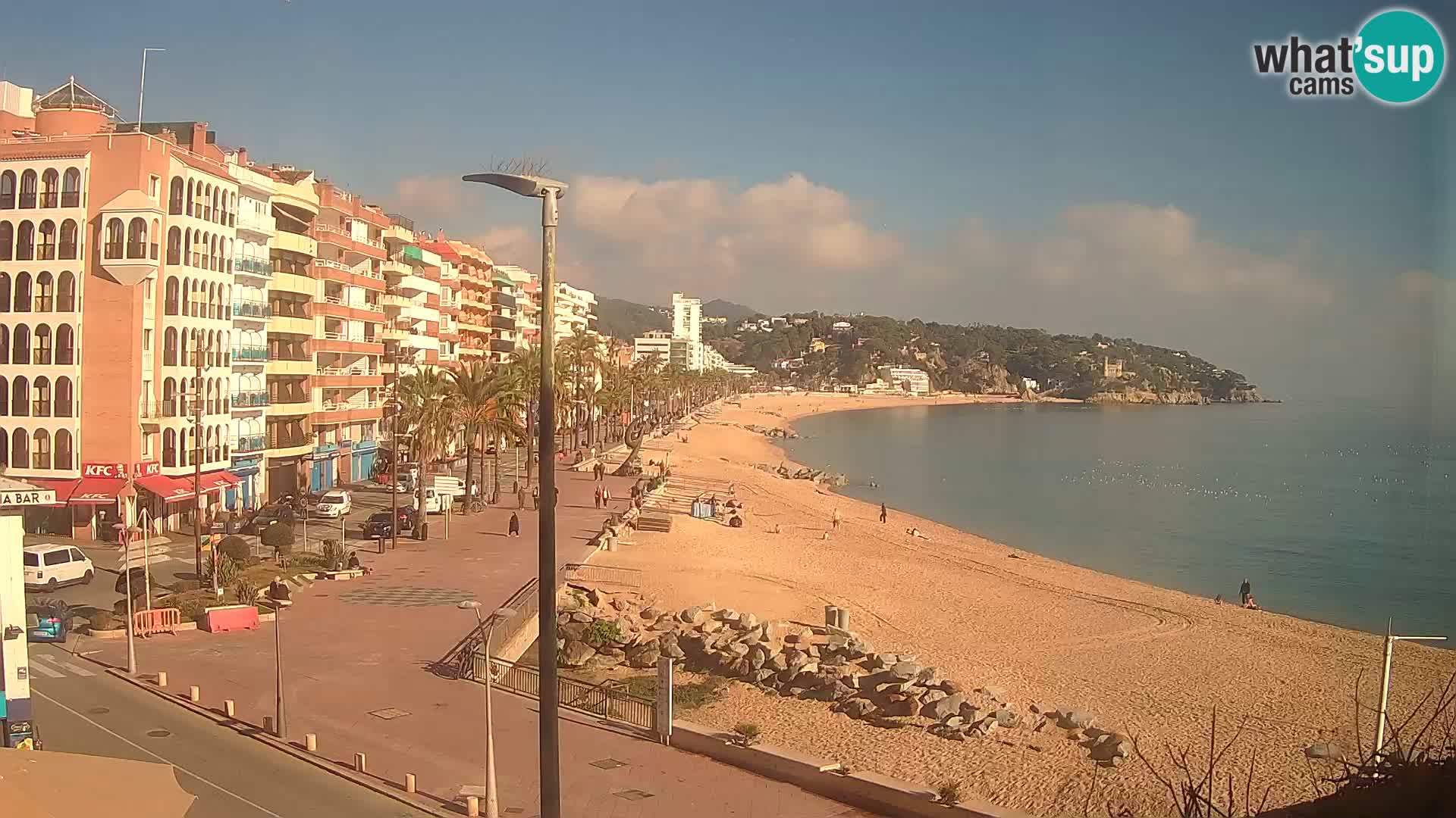 Webcam Lloret de Mar – the beach