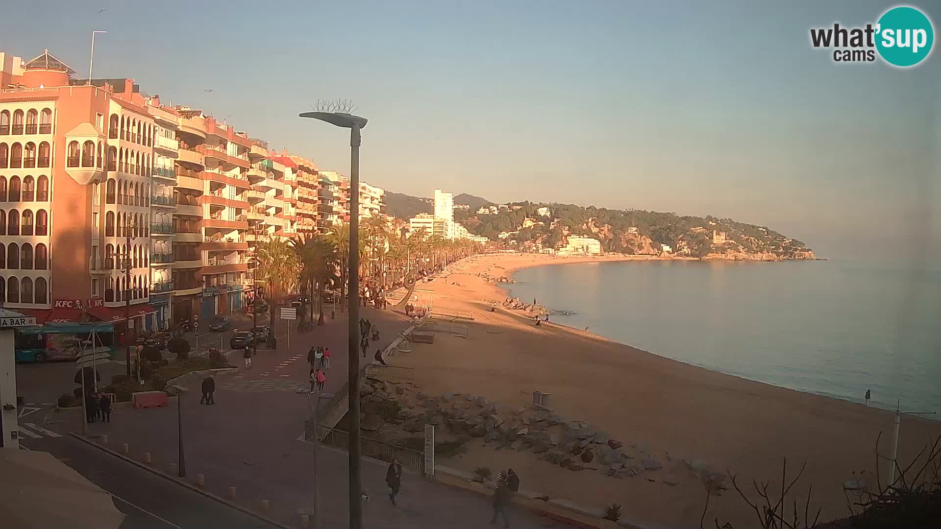 Webcam live Lloret de Mar – la spiaggia principale