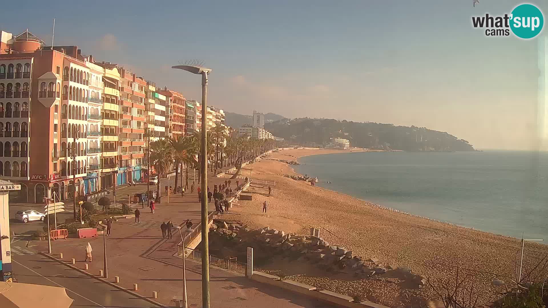 Webcam Lloret de Mar – Central beach