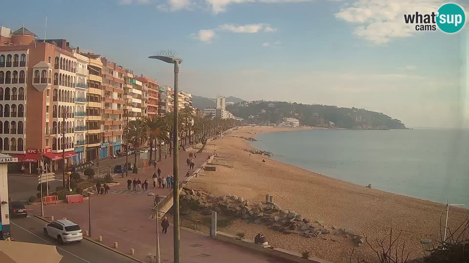 Webcam Lloret de Mar – Središnja plaža