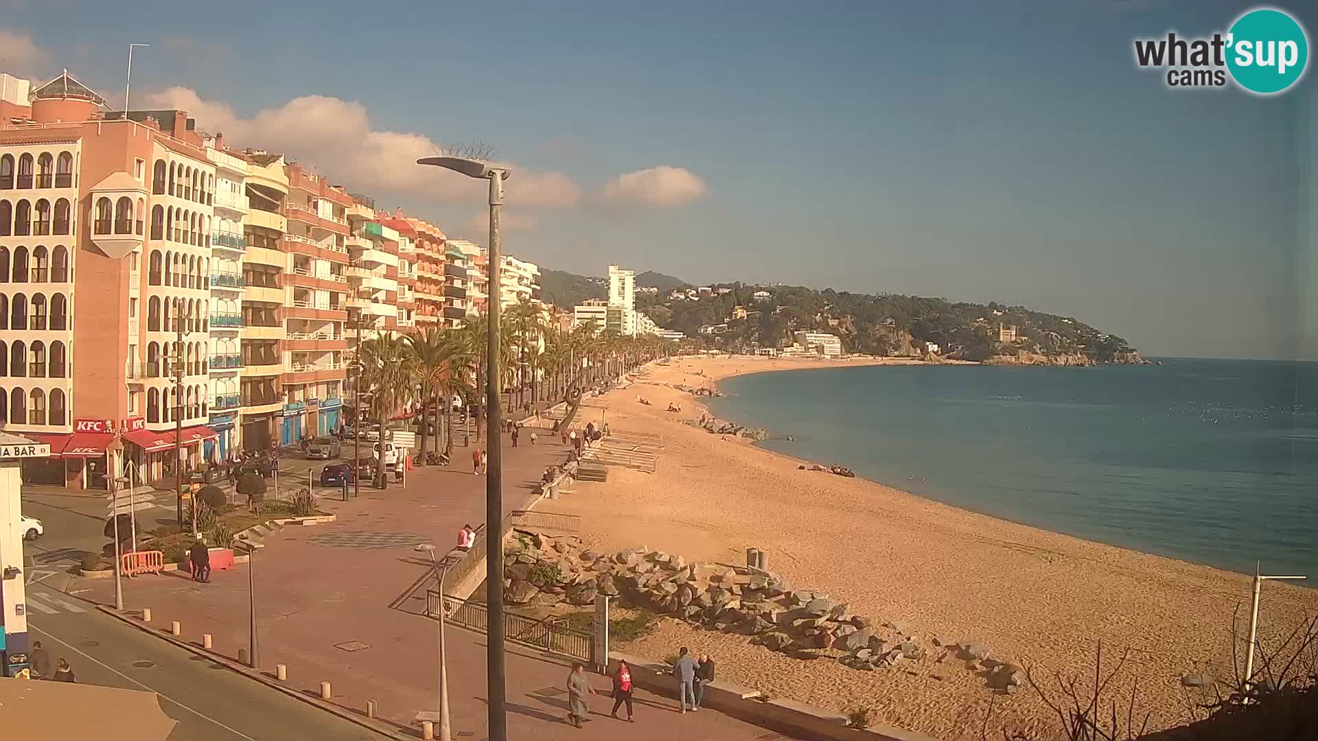 Webcam live Lloret de Mar – Hauptstrand