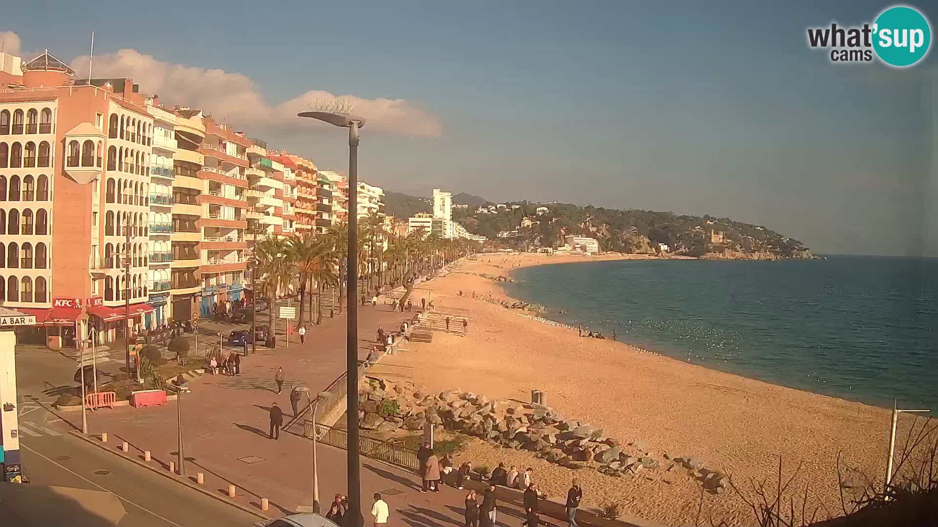 Webcam Lloret de Mar – the beach