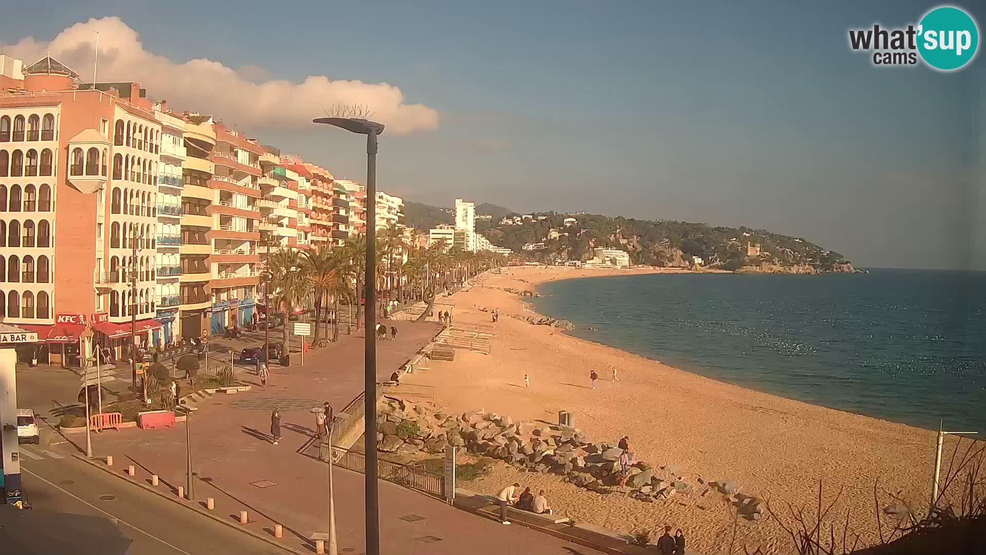 Webcam Live Lloret de Mar – La plage