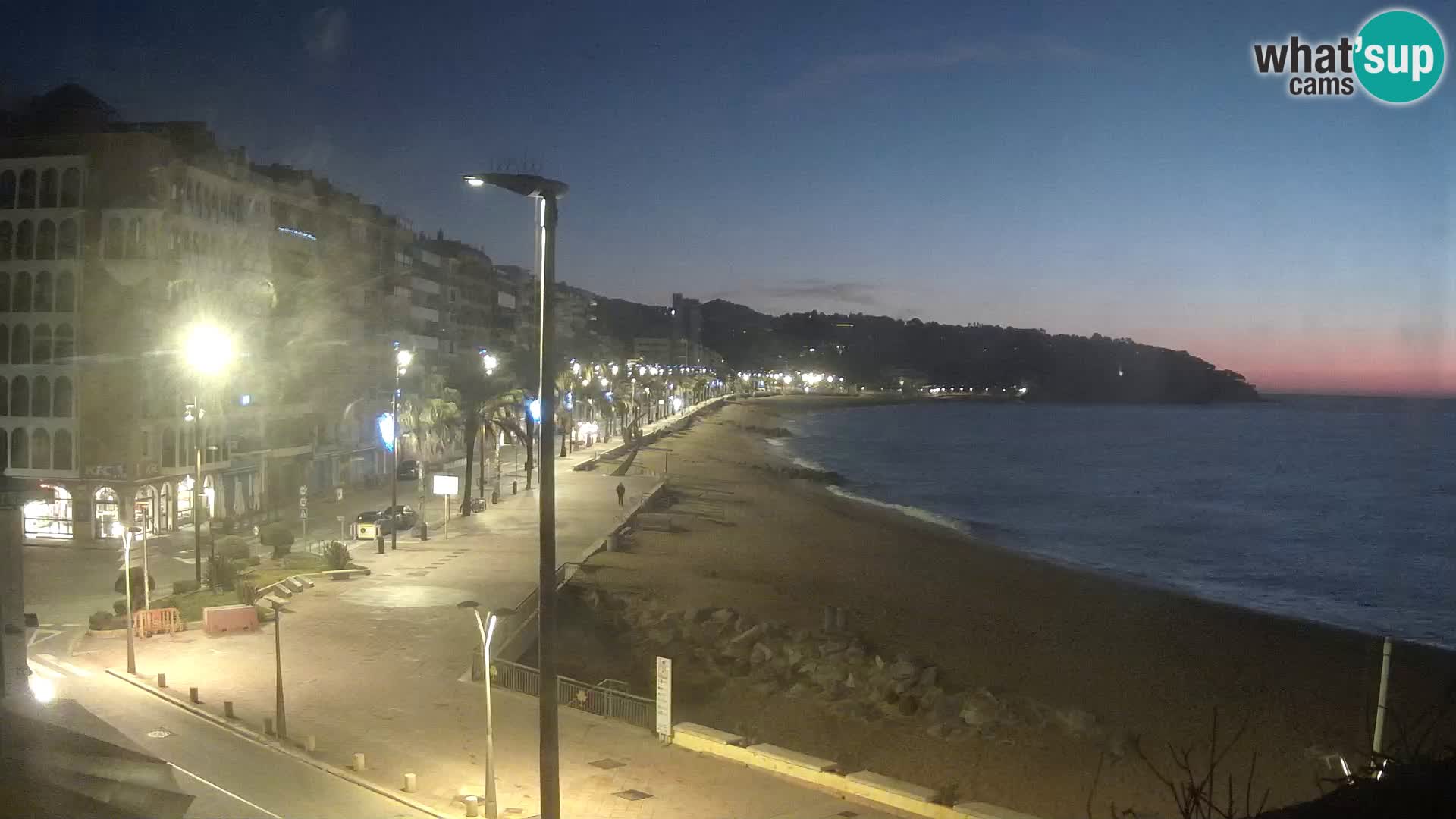 Webcam Lloret de Mar – the main beach – – Costa Brava – Spain