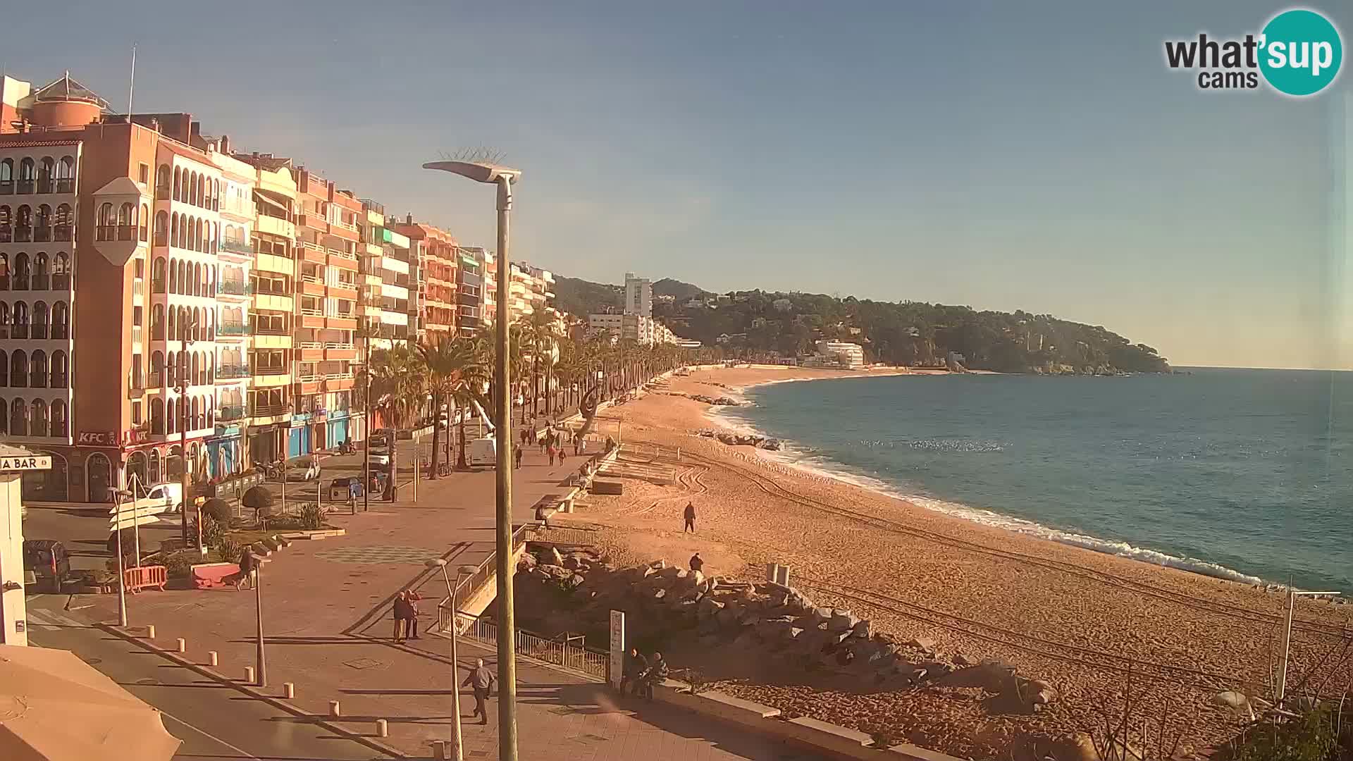 Webcam streaming Lloret de Mar – Plage