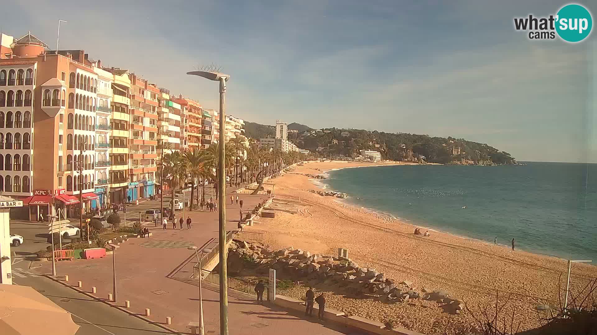 Kamera v živo Lloret de Mar – plaža