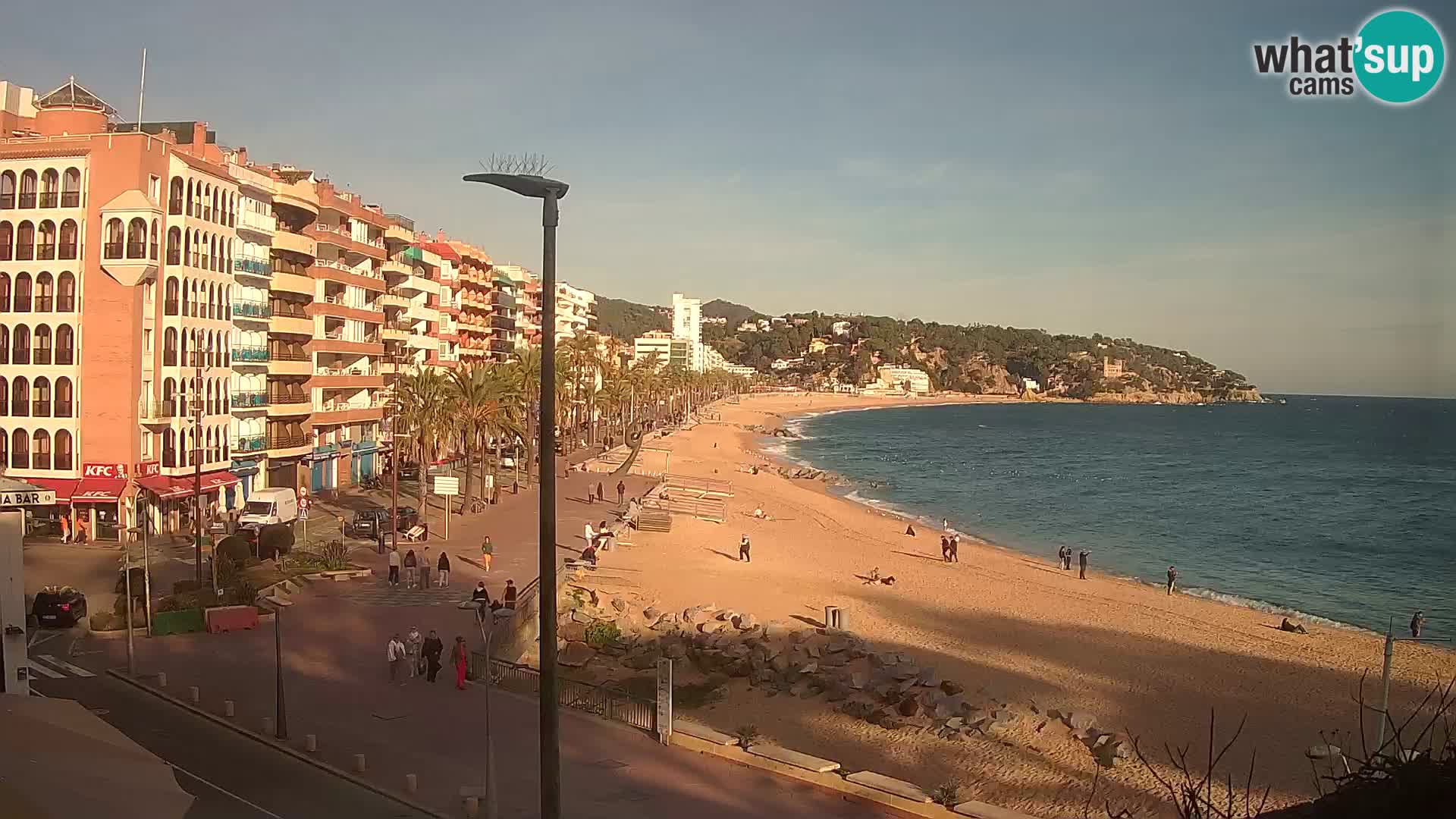 Webcam Lloret de Mar  – Playa principal