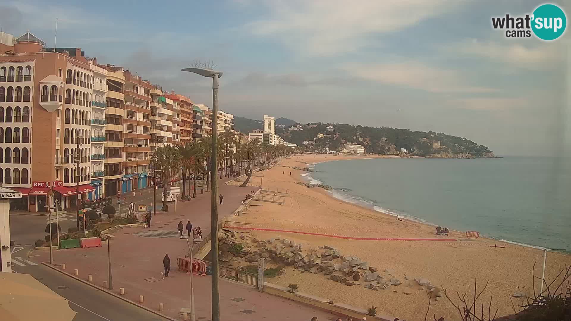 Webcam Lloret de Mar – Plage centrale