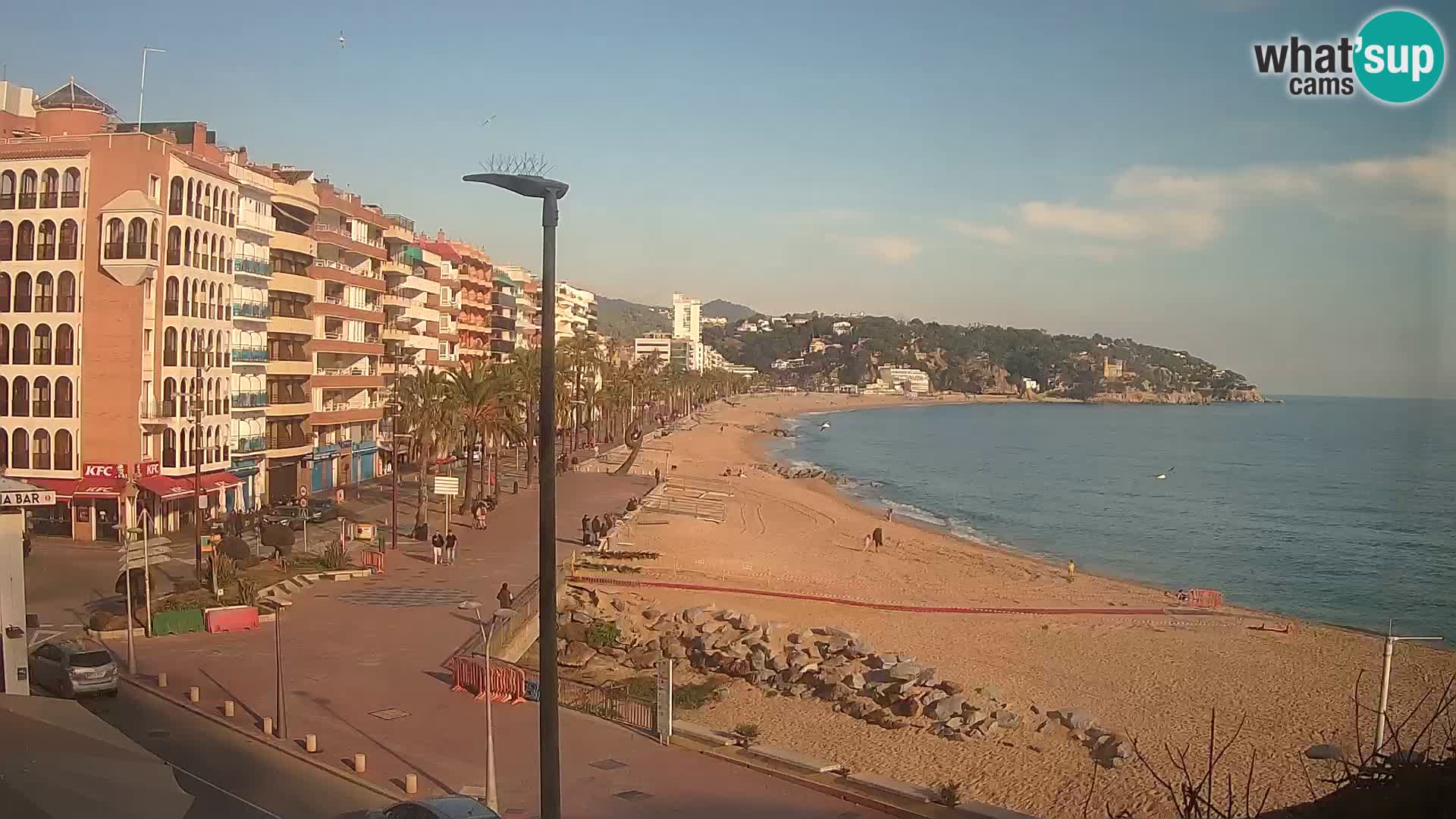 Webcam streaming Lloret de Mar – Plage