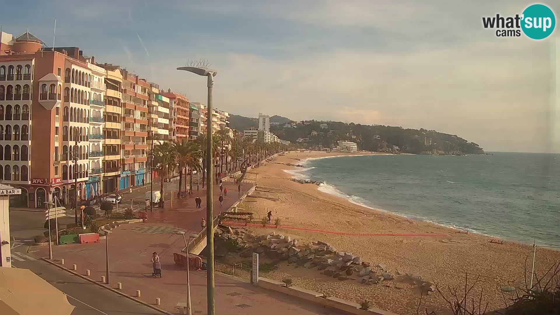 Webcam Lloret de Mar – the beach