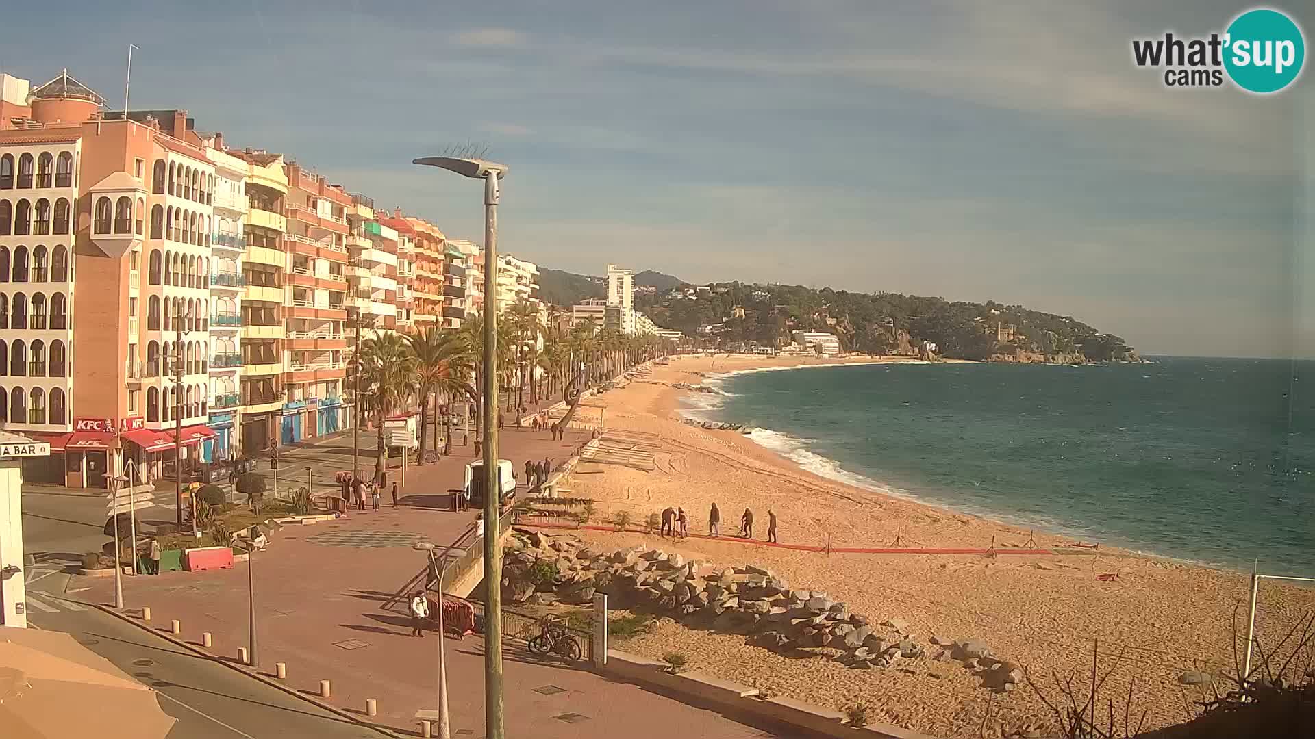 Webcam Live Lloret de Mar – La plage