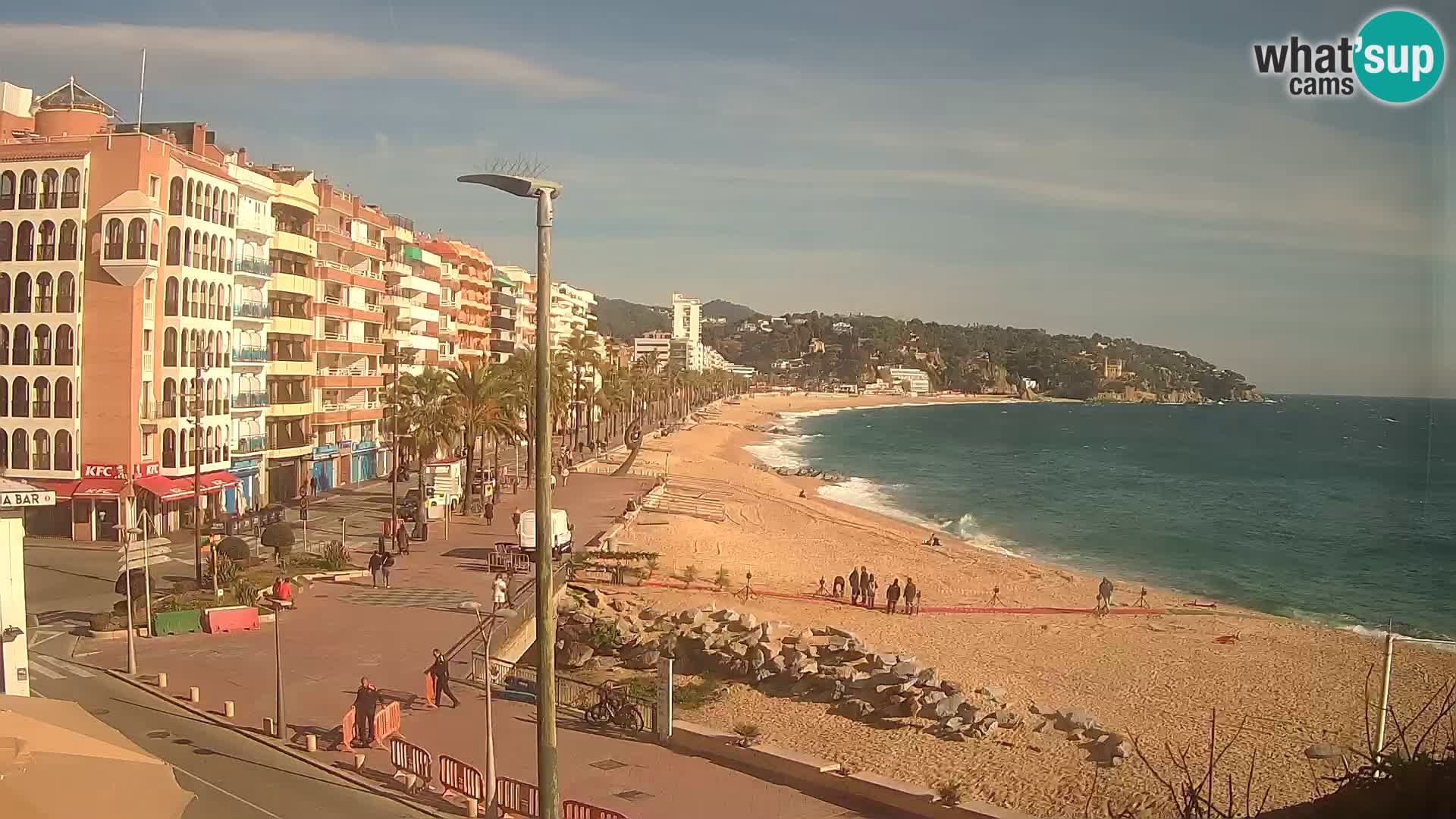 Webcam Live Lloret de Mar – La plage