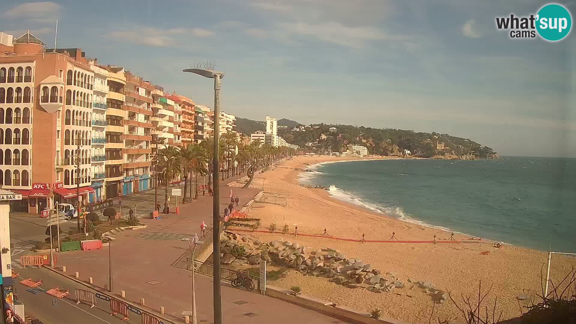 Webcam Live Lloret de Mar – La plage