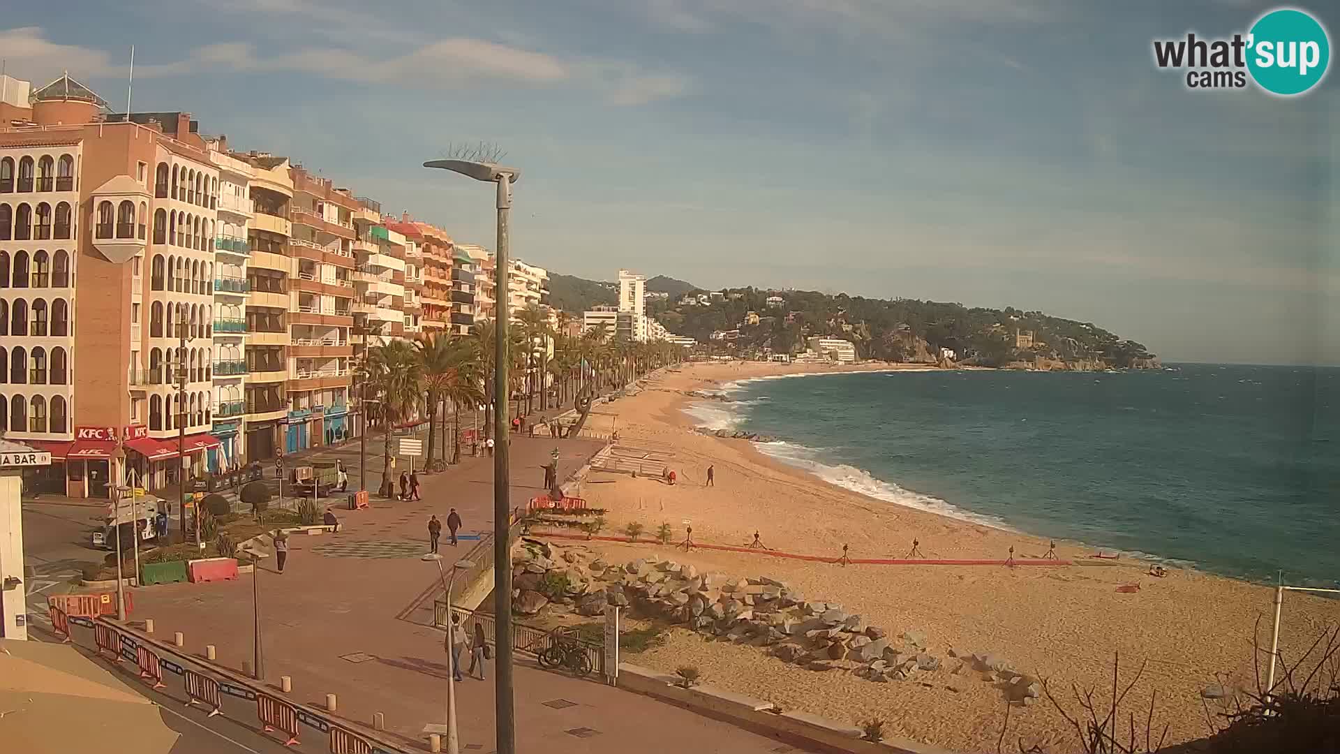 Kamera v živo Lloret de Mar – plaža