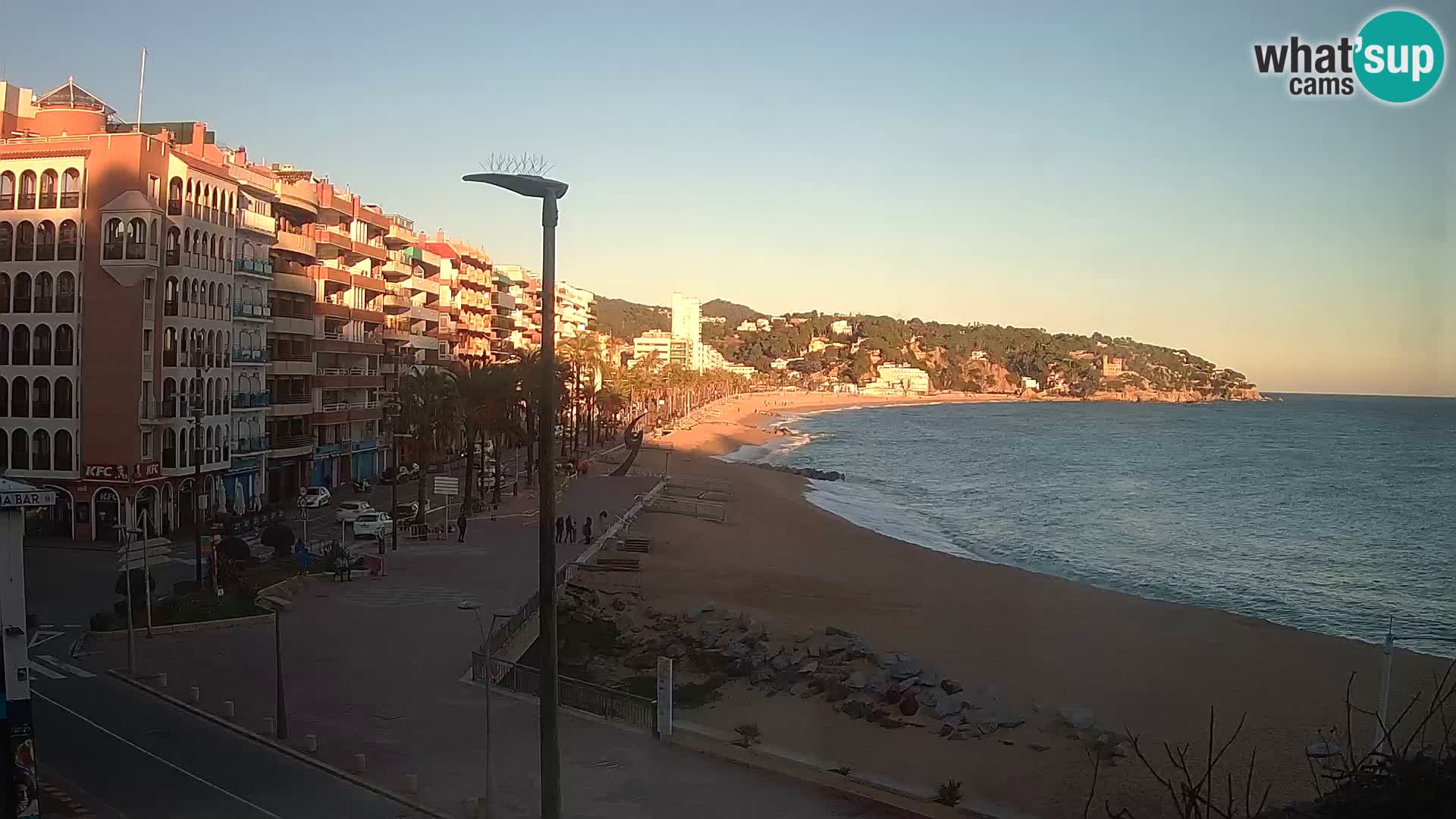 Webcam Live Lloret de Mar – La plage