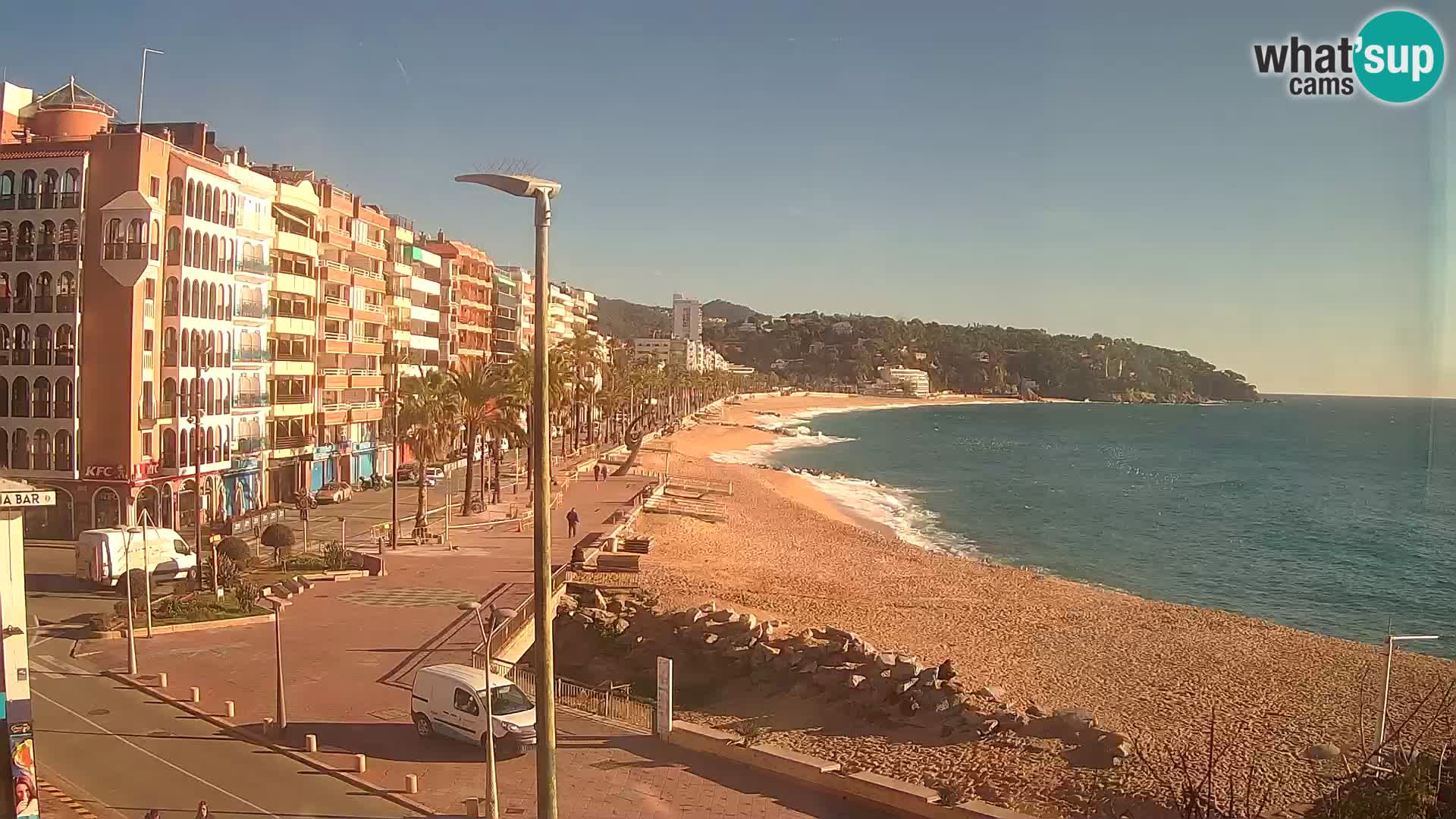 Webcam Lloret de Mar – Central beach