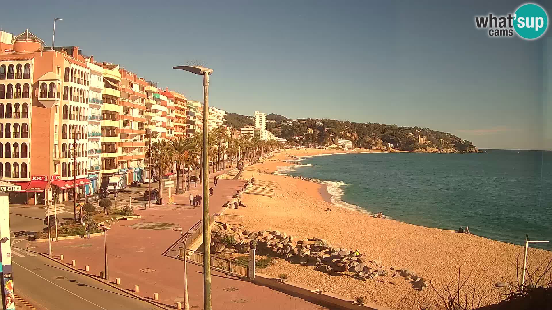 Webcam Lloret de Mar – Plage centrale