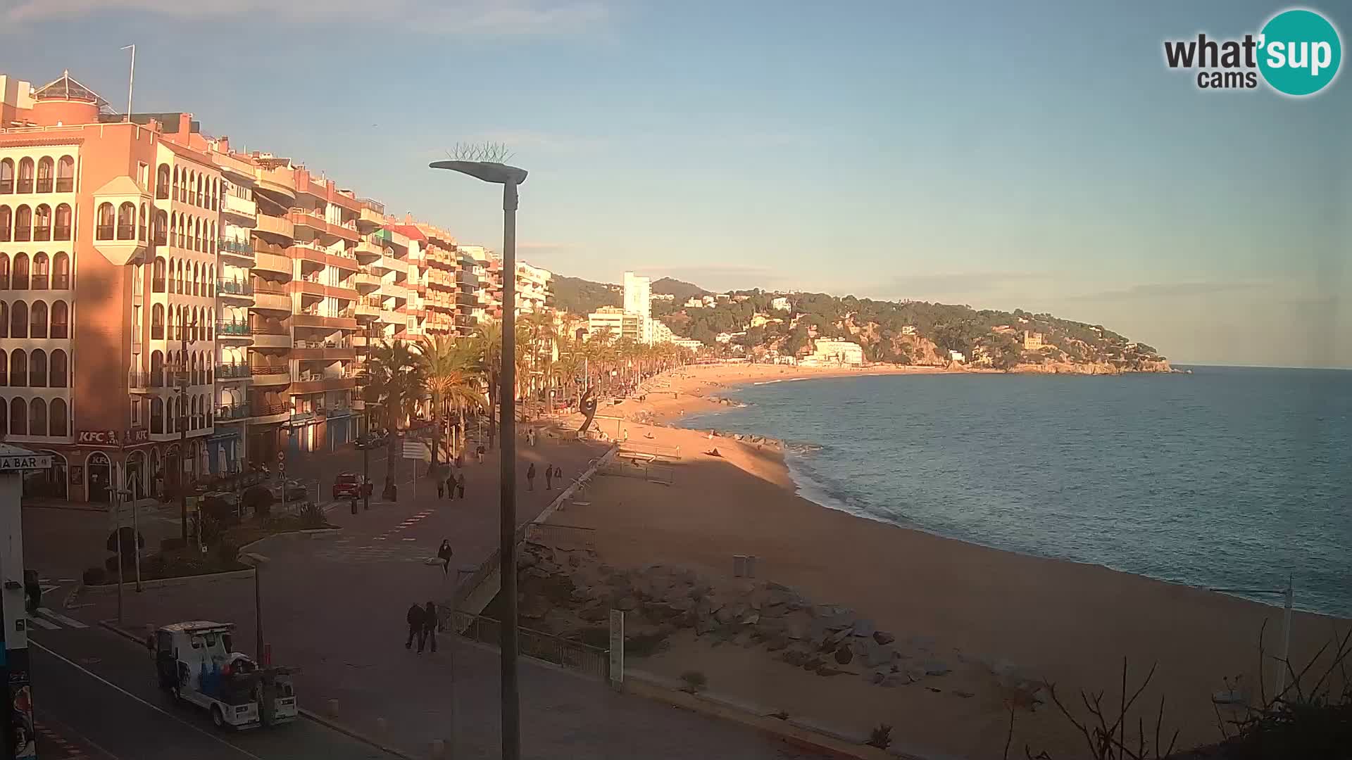 Webcam Lloret de Mar – the beach