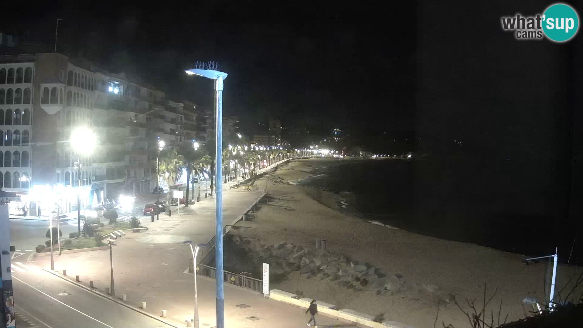 Webcam Lloret de Mar – the main beach – – Costa Brava – Spain