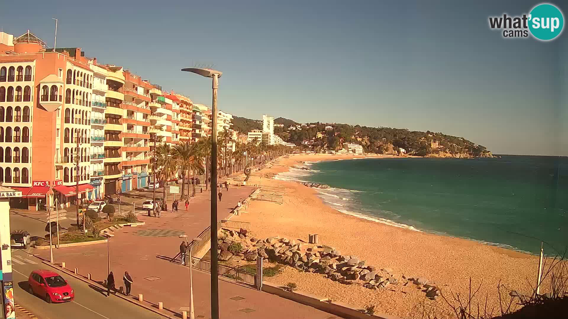 Webcam live Lloret de Mar – Hauptstrand