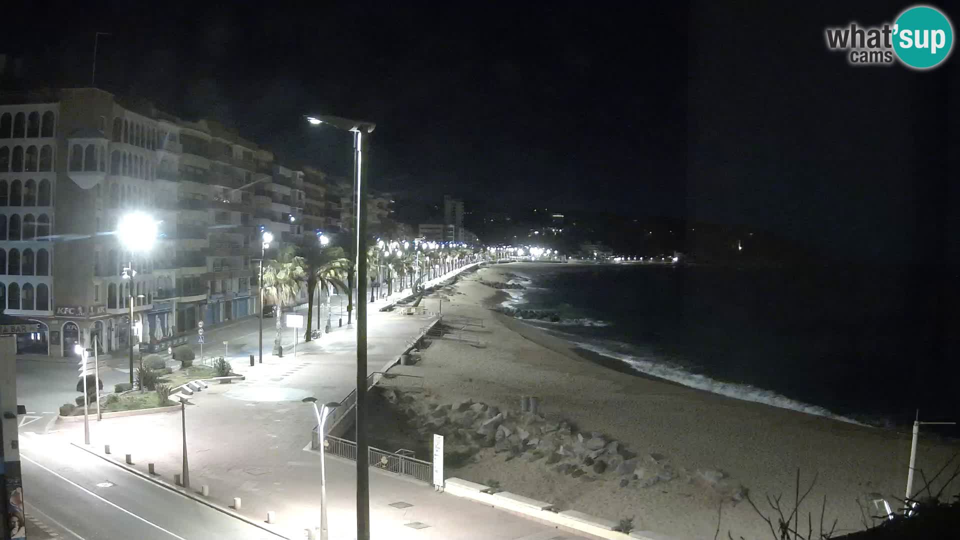 Webcam Live Lloret de Mar – La plage