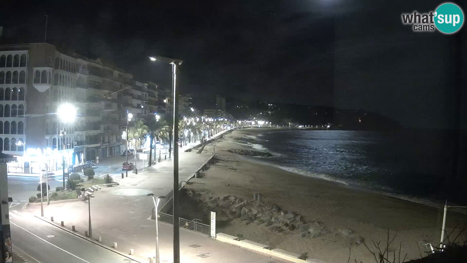 Webcam Lloret de Mar – the main beach – – Costa Brava – Spain