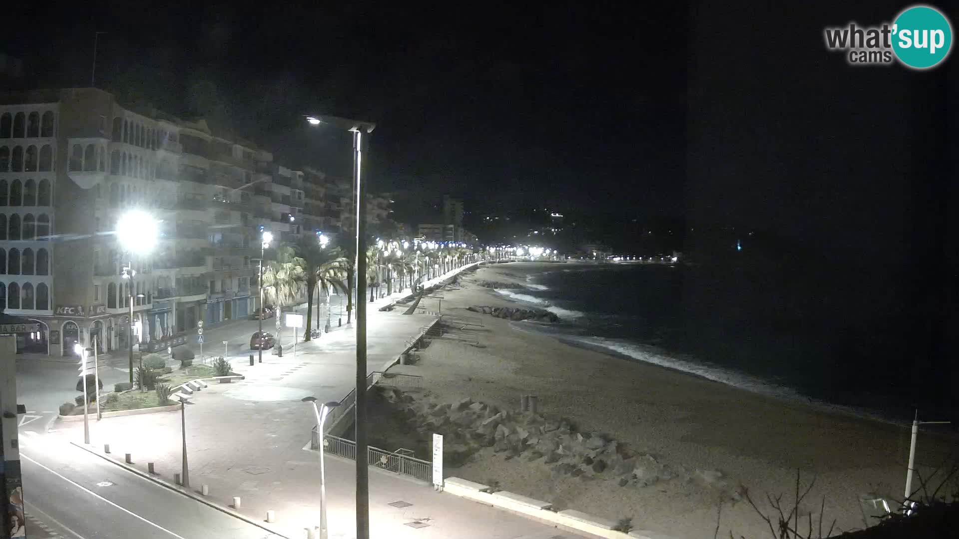 Webcam Lloret de Mar – the main beach – – Costa Brava – Spain