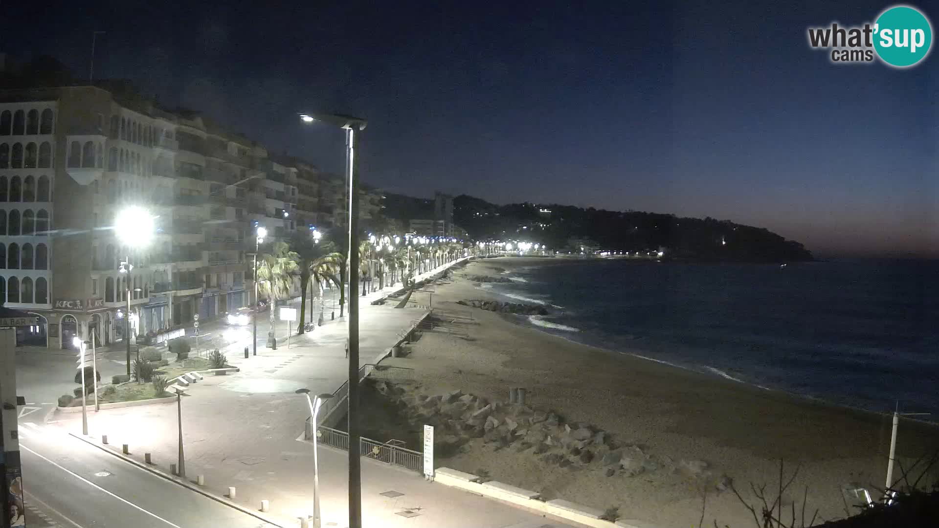 Webcam Lloret de Mar – the main beach – – Costa Brava – Spain