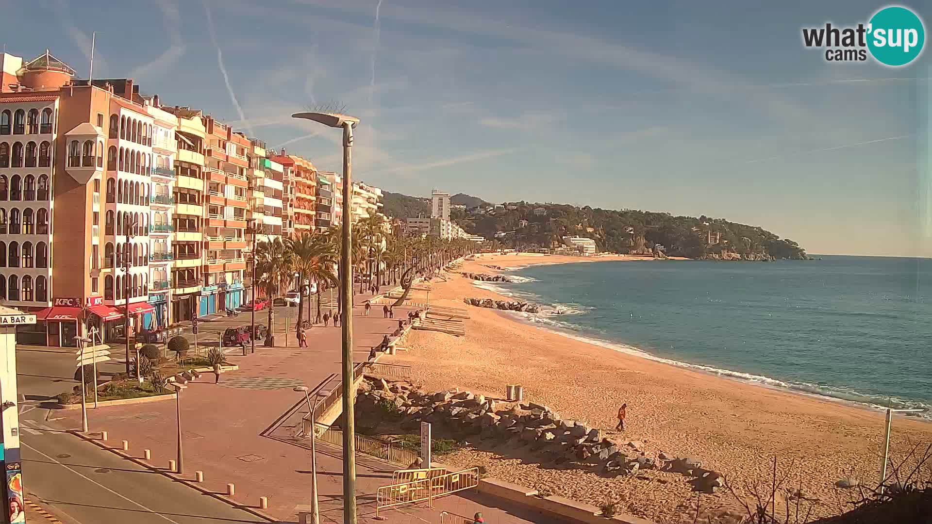 Webcam Lloret de Mar – Central beach