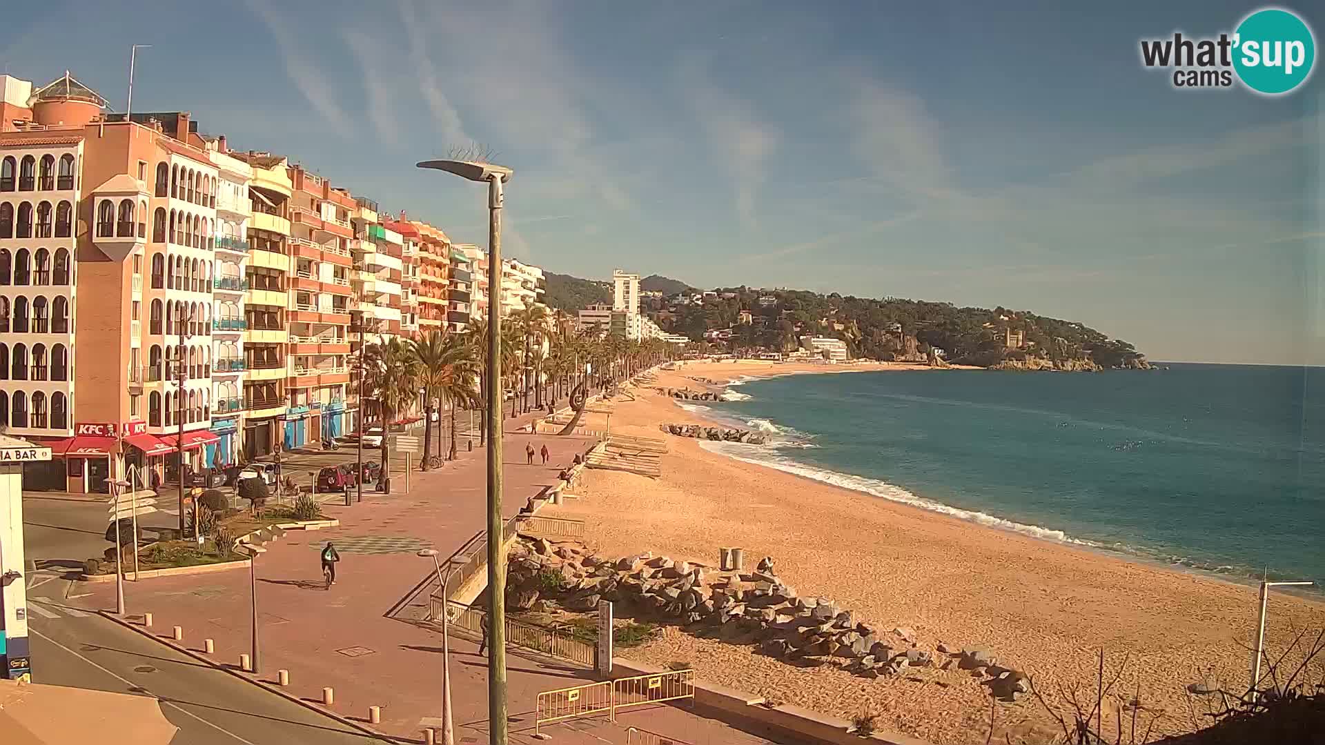 Webcam Lloret de Mar – Central beach