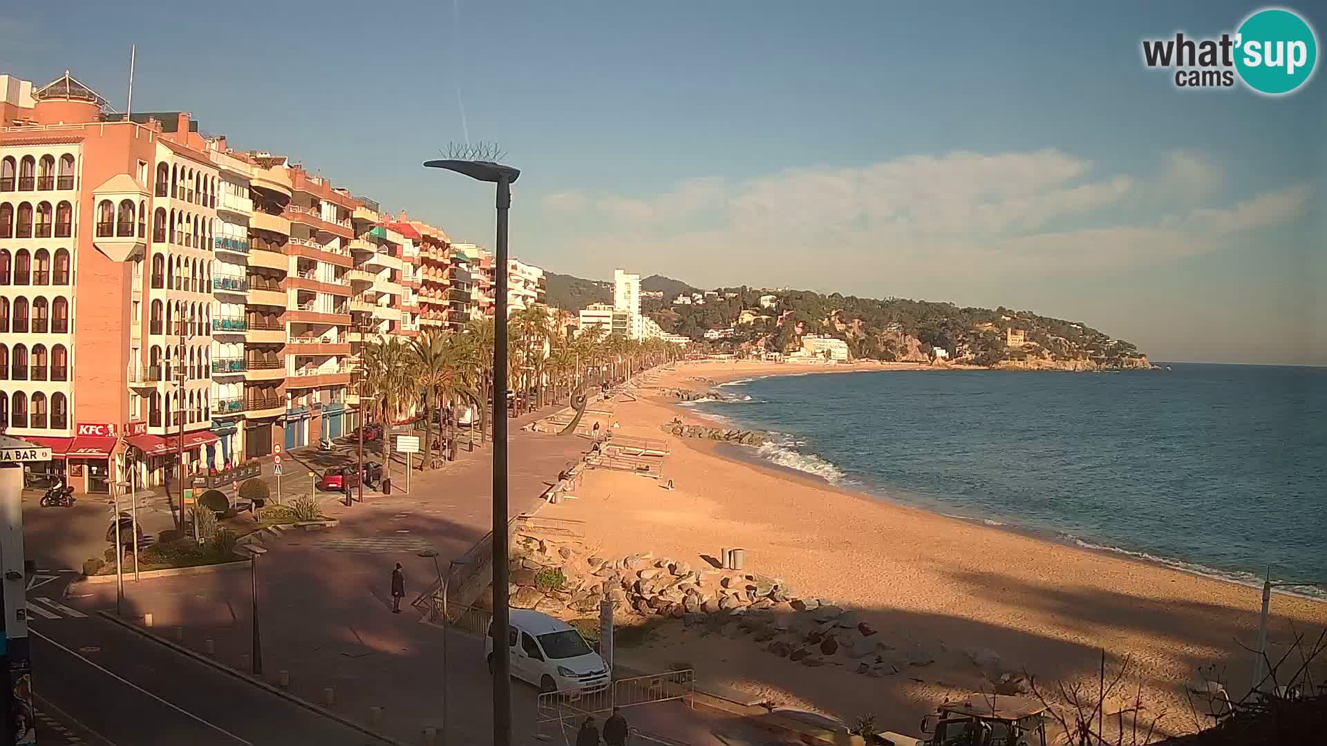 Webcam Lloret de Mar – Središnja plaža