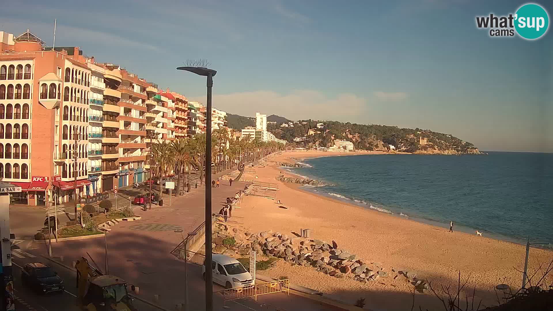 Webcam live Lloret de Mar – la spiaggia principale