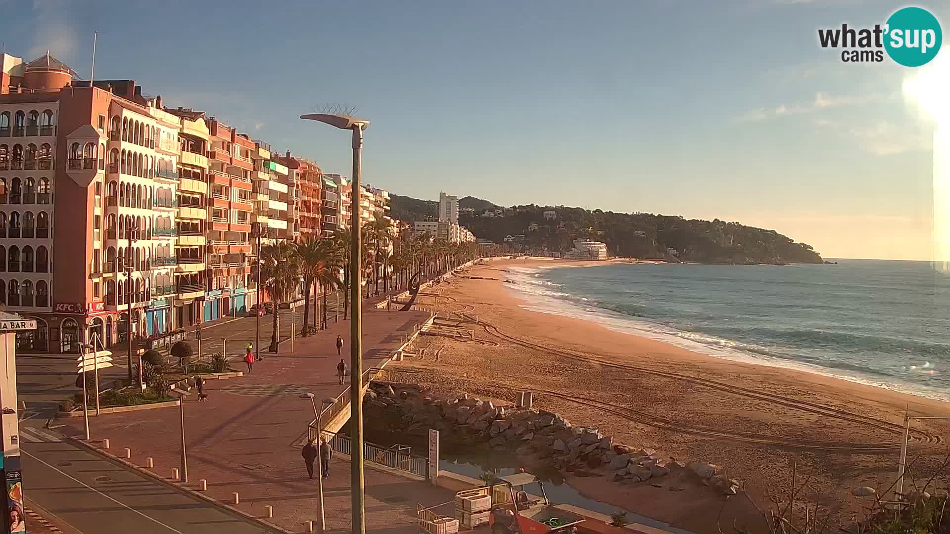 Webcam Lloret de Mar – Spiaggia centrale