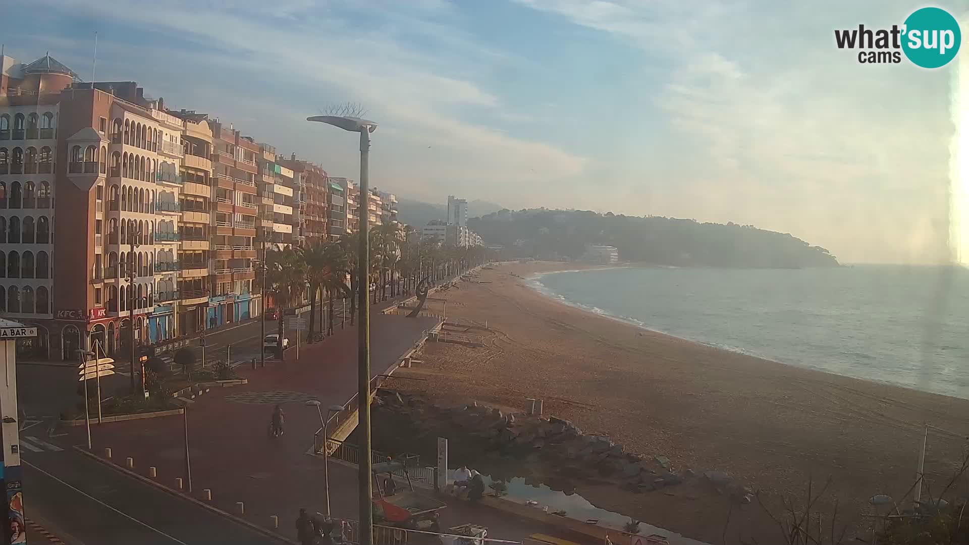 Webcam Lloret de Mar – Central beach