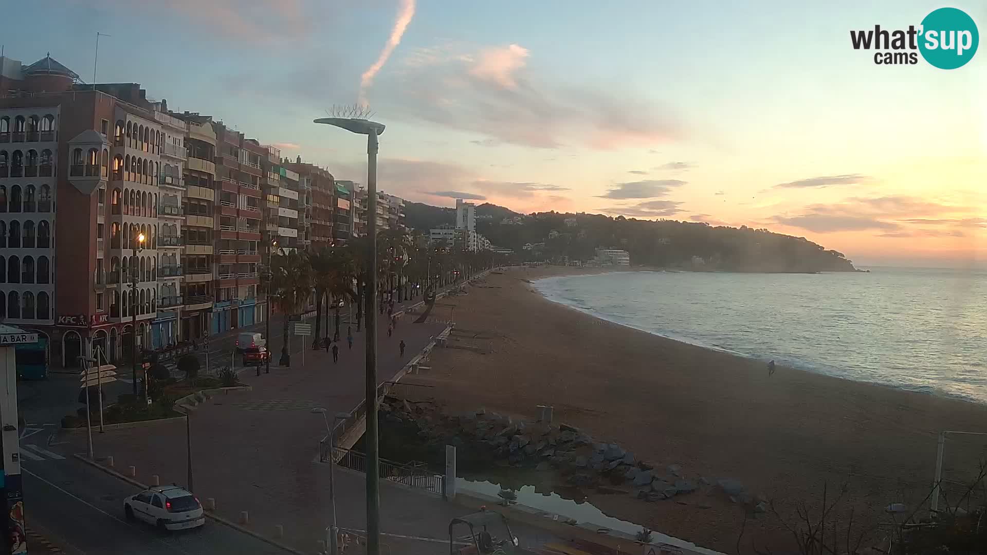 Webcam Lloret de Mar – Central beach