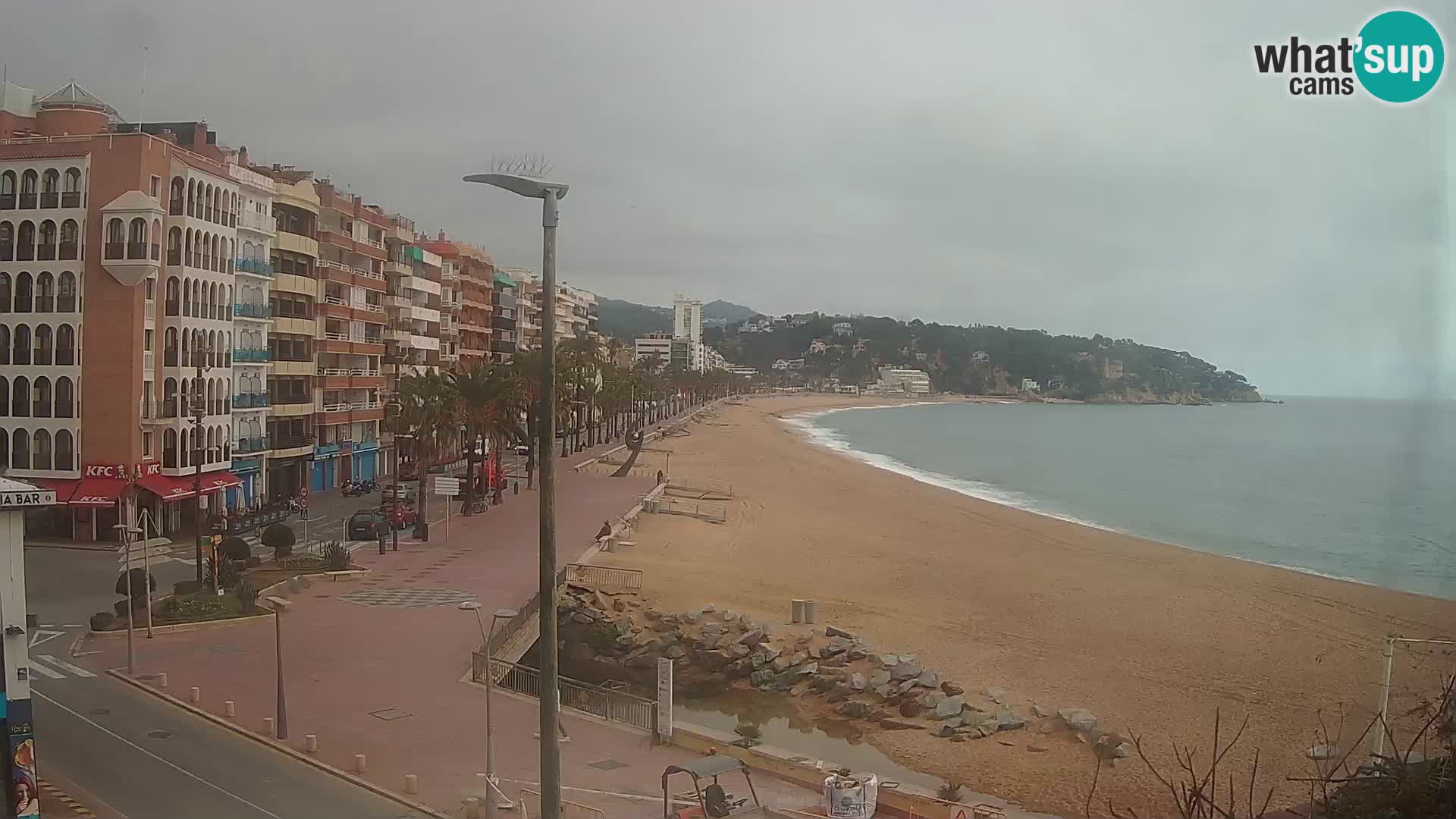 Webcam Lloret de Mar – Zentralen Strand