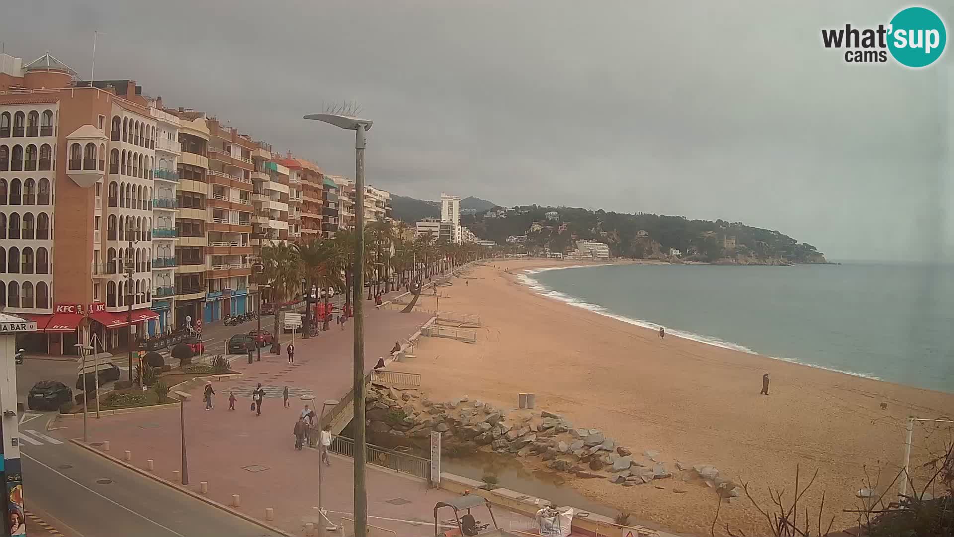 Webcam Lloret de Mar – Zentralen Strand