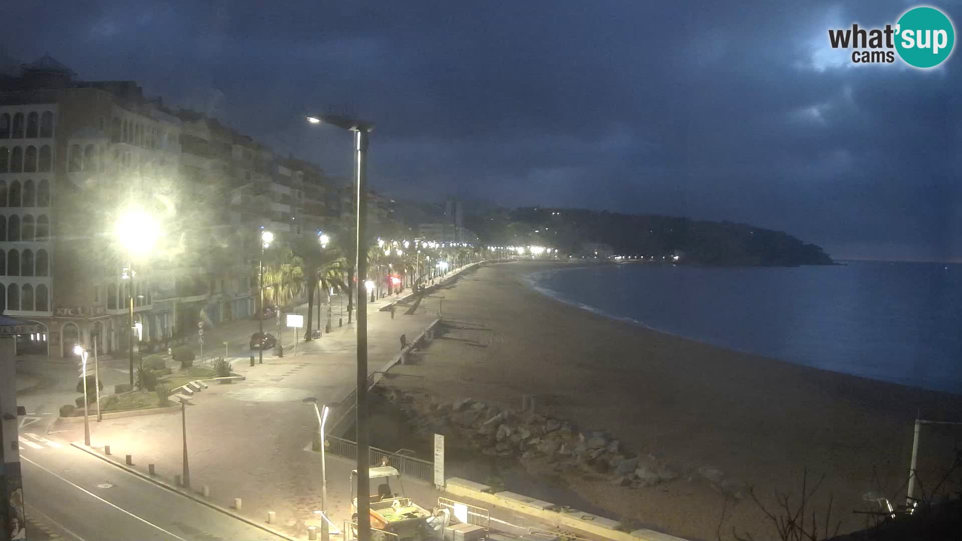 Webcam Lloret de Mar – the main beach – – Costa Brava – Spain