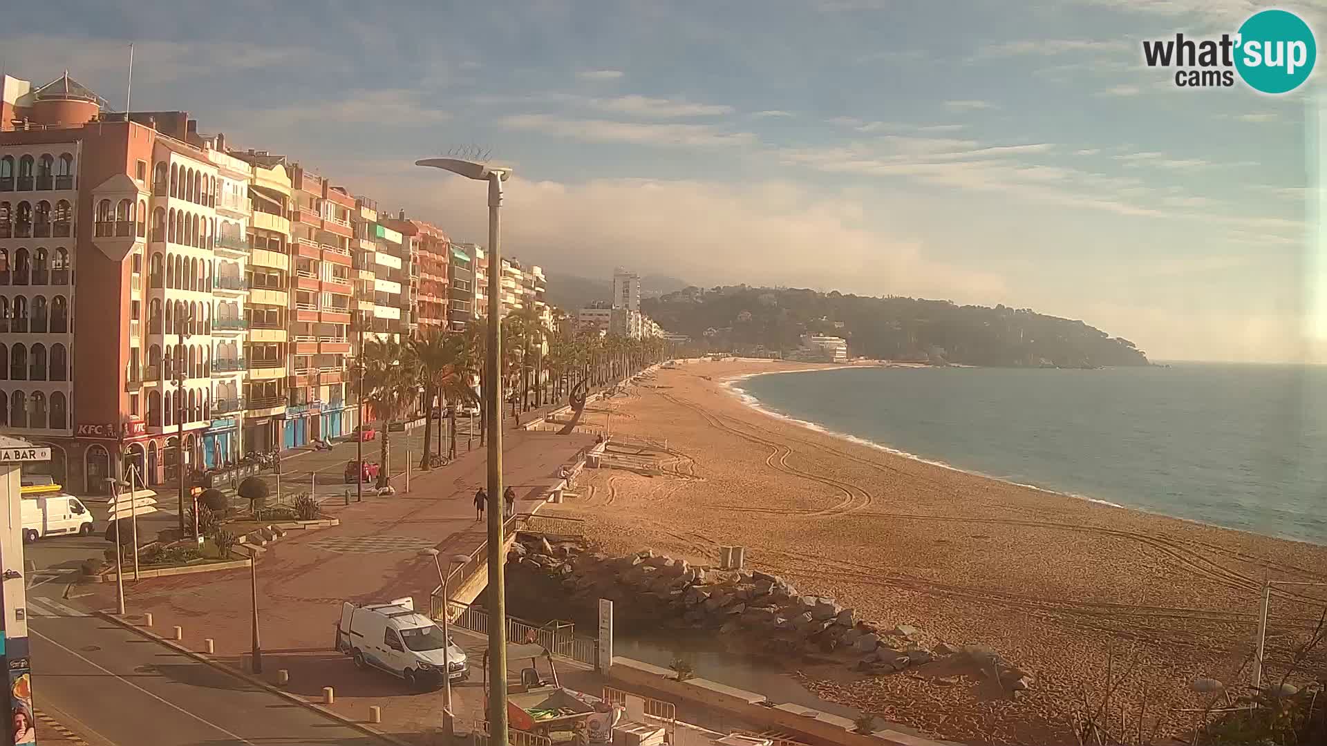 Webcam Lloret de Mar – Central beach