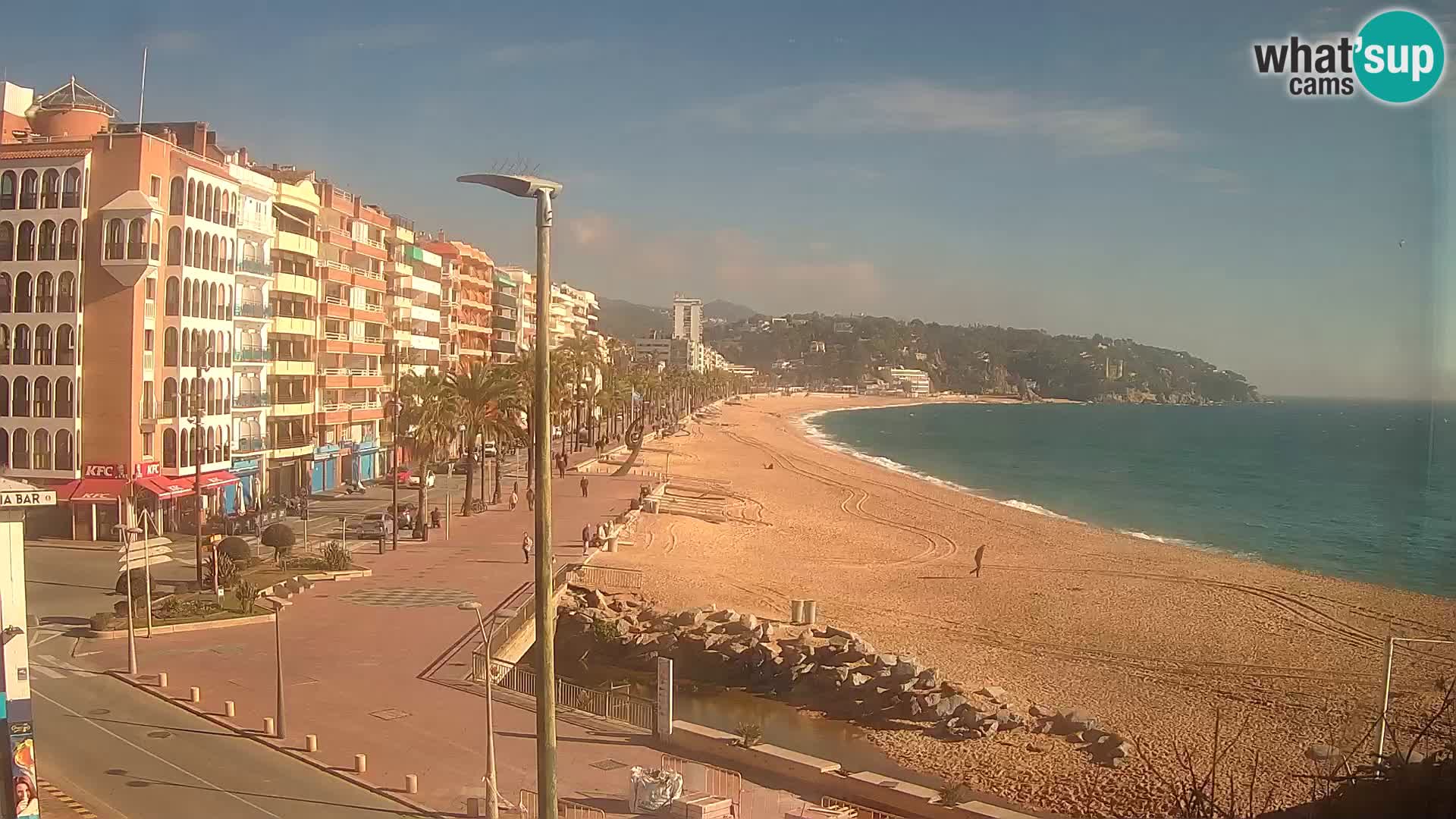 Webcam Lloret de Mar – Osrednja plaža