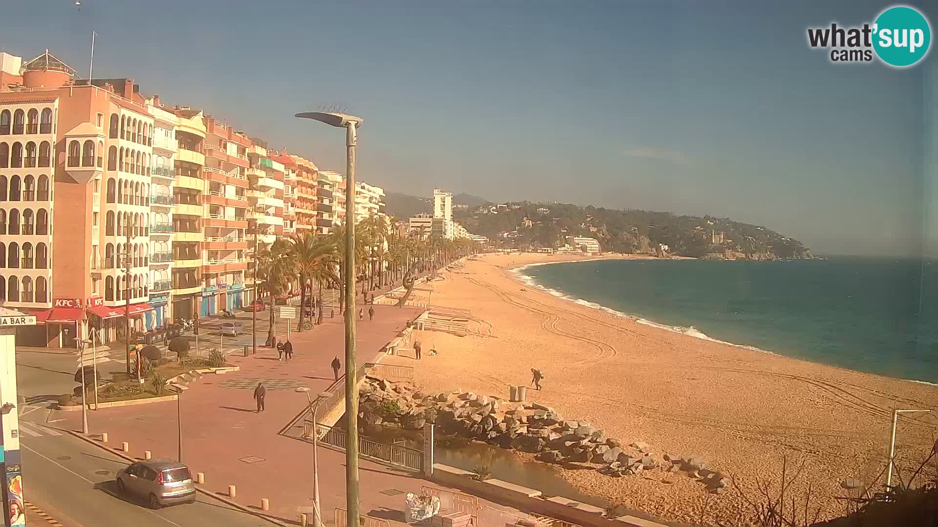 Webcam Lloret de Mar – Središnja plaža