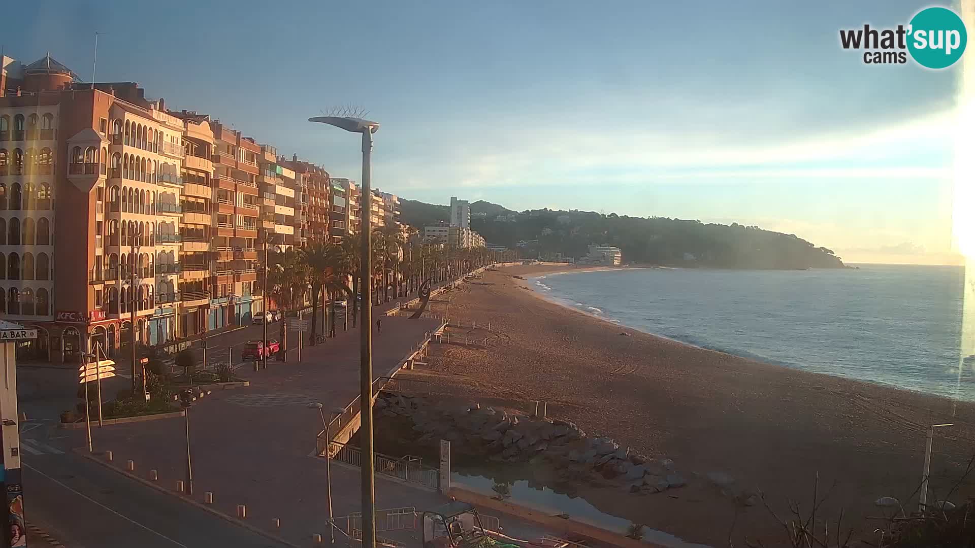 Webcam Lloret de Mar – Osrednja plaža