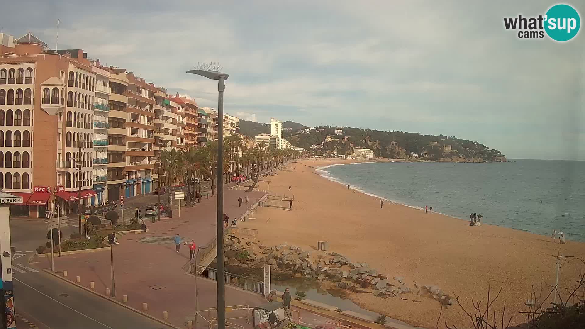 Webcam Lloret de Mar – Spiaggia centrale