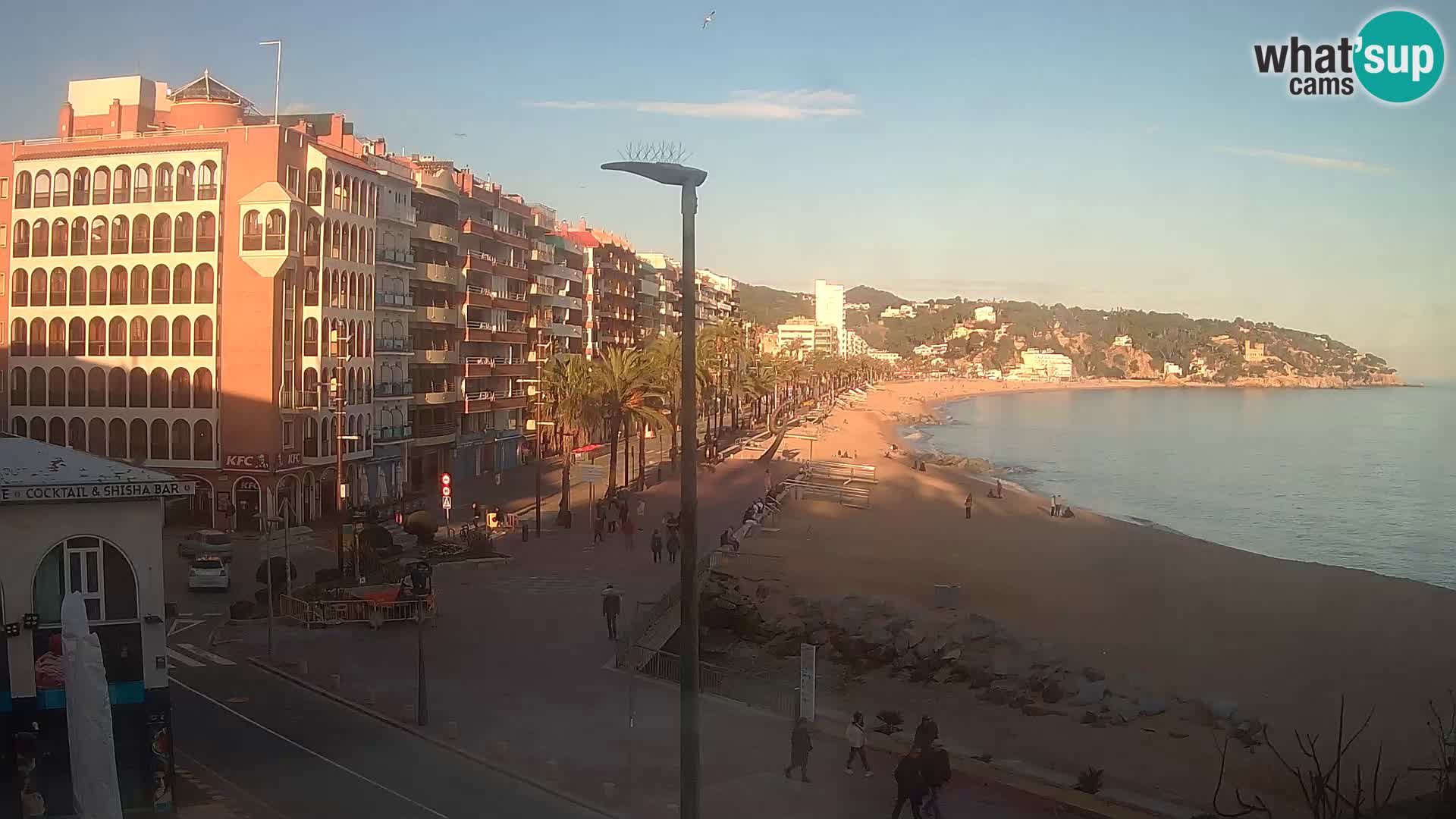 Webcam Lloret de Mar – Plage centrale