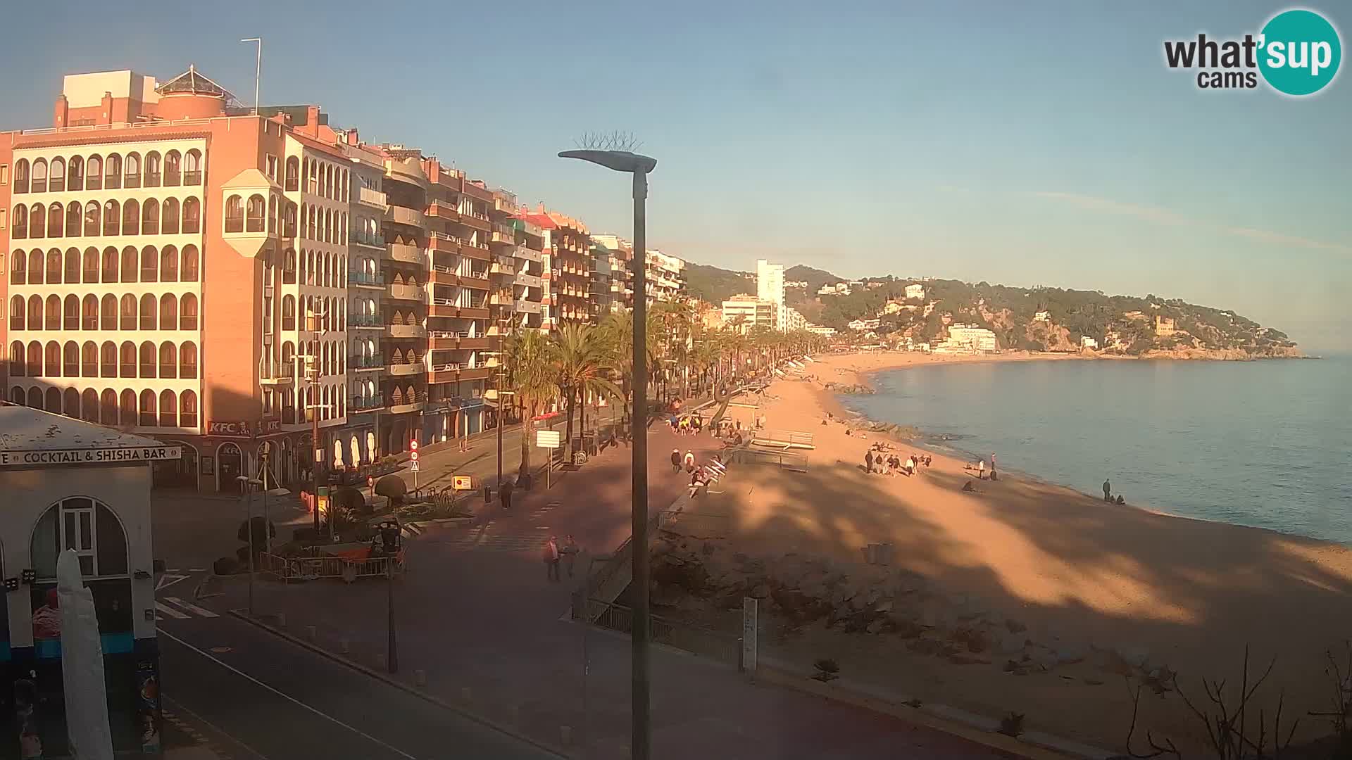 Webcam Lloret de Mar – Plage centrale